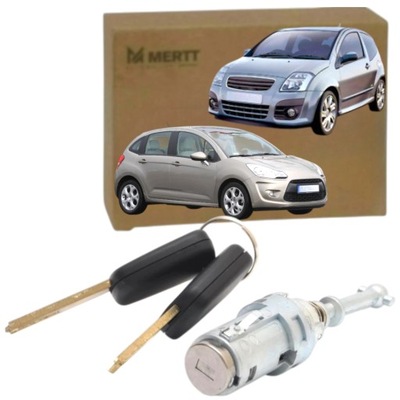 Вкладка замка ручка двері do citroen c2 c3 ліва = права сторона 2002-2009 фото №1