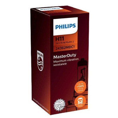 PHILIPS PHILIPS H11 70 W 24362MDC1 1 ШТ.