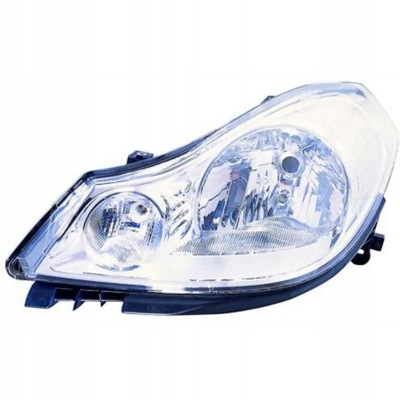 Фара лампа dacia logan '07- левая depo фото №1