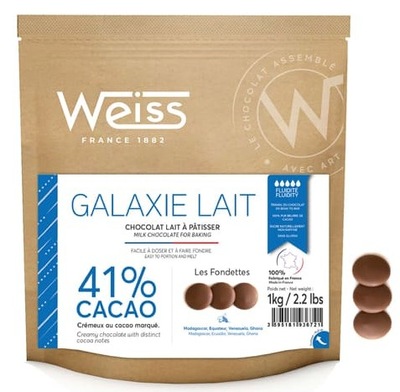 Czekolada GALAXIE mleczna 41% Weiss 1kg