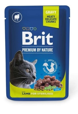 BRIT PREMIUM CAT JAGNIĘCINA sterilised 100g