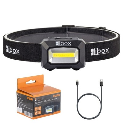 FLASHLIGHT FRONT LIBOX LB0107 (450 M; WHITE ZIMNY)  