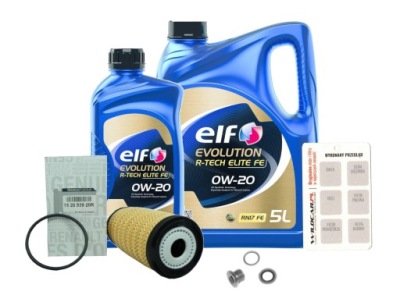 Фильтр + масло 0w20 renault koleos 2 talisman1.7 dci фото №1