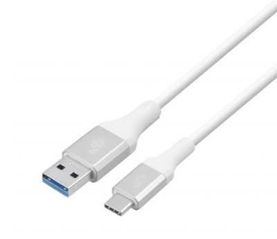 TB Kabel USB 3.0 - USB C 2m PREMIUM 3A biały TPE