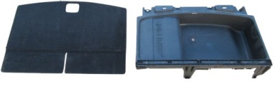 Dodge durango підлога багажника оббивка 2011- плита заглушка alpine фото №1