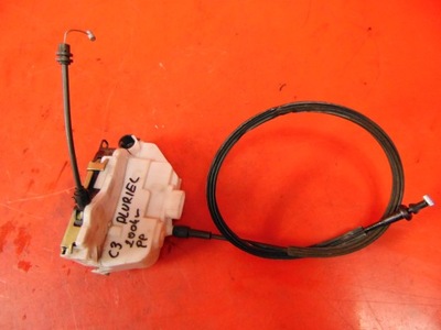 Citroen c3 pluriel замок дверь правый 4 pin фото №1