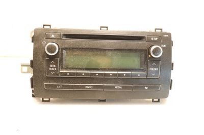 Радио toyota auris ii фото №1