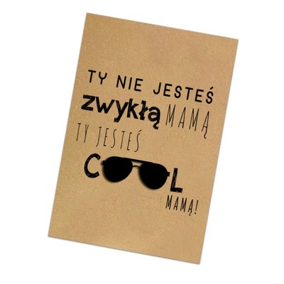 KARTKA dla Cool Mamy Idealna na Każdą Okazję!