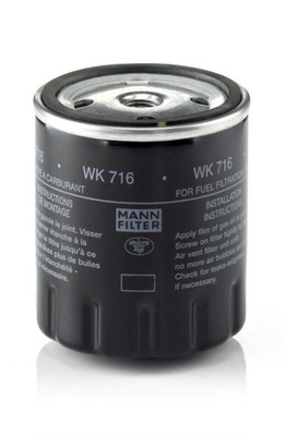 ФИЛЬТР ТОПЛИВА MANN-FILTER WK 716