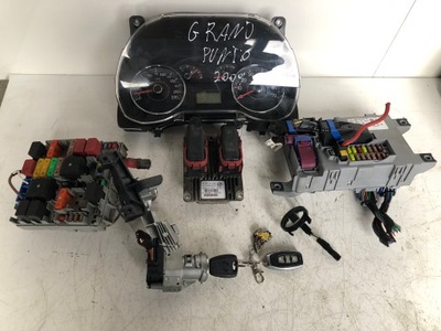 Блок керування набір стартовий fiat grande punto 51847326 фото №1