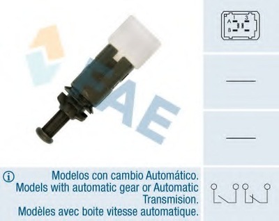 CONMUTADOR DE LUZ LUZ DE FRENADO RENAULT  