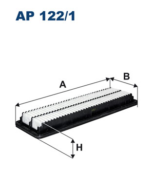 FILTRO AIRE FILTRON AP122/1 AP1221  