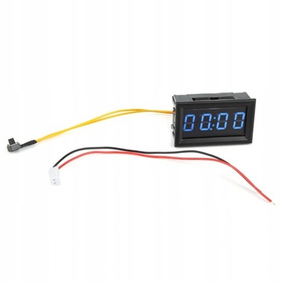 CONTADOR AUTO DIODO LUMINOSO LED DIGITAL RELOJ COCHES  