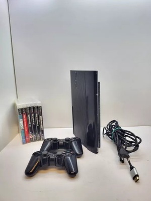 KONSOLA PS3 CECH-4304A 2 PADY 7 GIER