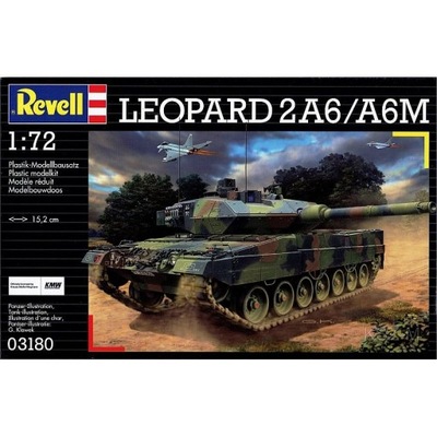 Model do sklejania czołg Leopard 2 A6/A6M - REVELL