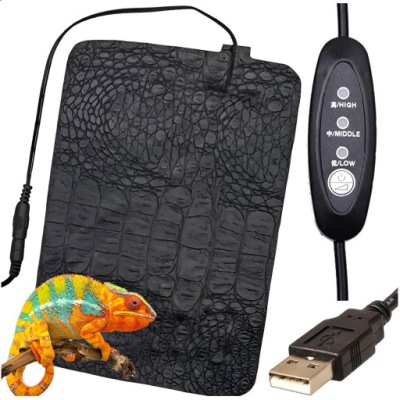 MATA GRZEJNA Z REGULACJĄ DO TERRARIUM ROŚLIN |zasilanie USB | 18x33cm 8.5W