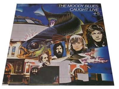 MOODY BLUES Caught Live +5, 2 LP, Decca UK 1977 1PRESS