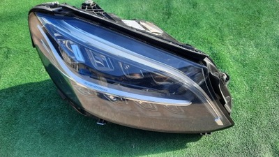 Mercedes c-klasa w205 lift full led лампа передняя фото №1