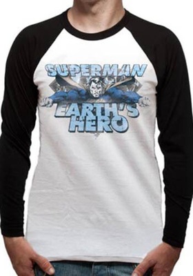 DC Comics Superman Earth's Heroes Fashion T-Shirt