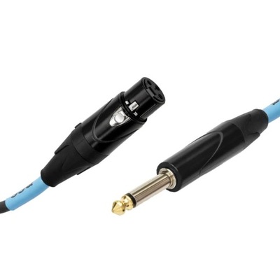 Kabel mikrofonowy XLR - jack10 m - SSQ XZJM10