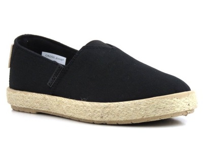 ESPADRYLE DAMSKIE CROSS JEANS JJ2R4003C TRAMPKI