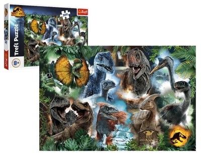 Puzzle 300 elementów - Dinozaury Trefl
