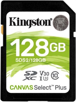 Karta Kingston SDXC Canvas Select Plus 128GB 100R