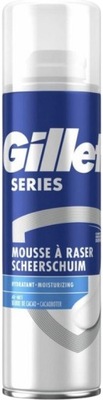 Pianka do golenia GILLETTE Series Moisturizing 250 ml