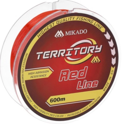ŻYŁKA TERRITORY RED LINE /0,40mm/13,80kg/600m
