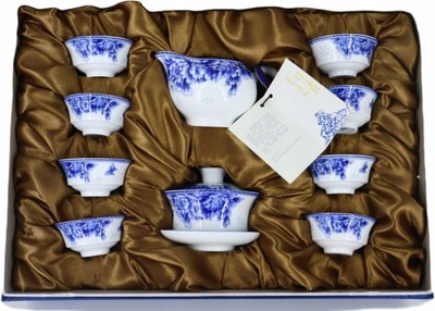 Komplet porcelany Chińskiej 10 elementów do 8 osób