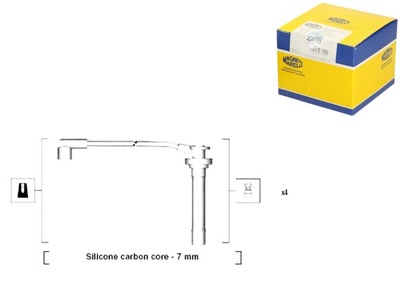 ПРОВОДА ЗАЖИГАНИЯ NISSAN MAGNETI MARELLI