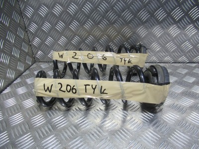 Mercedes w206 c-klasa пружины подвеска задняя комплект фото №1