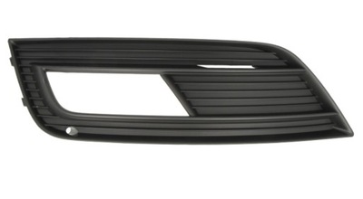 Audi a4 s4 решётка радиатора w бампере левая перед фото №1