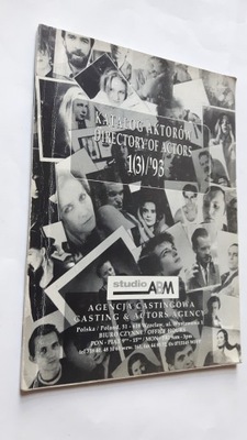 KATALOG AKTOROW 1993 ... Directory of Actors