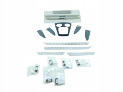 Захист молдинг накладка поріг mazda 2 dy 03-07 фото №1