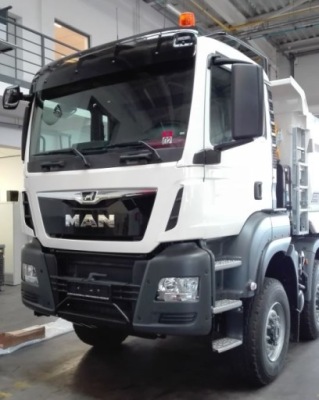 Накладка захист сонцезахисна man tgs m/l tga фото №1