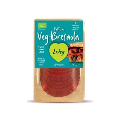 Veg-bresaola plastry 90 g BIO