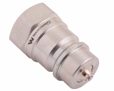 Szybkozłącze hydrauliczne wtyczka z eliminatorem ciśnienia G1/2"BSP gwint w