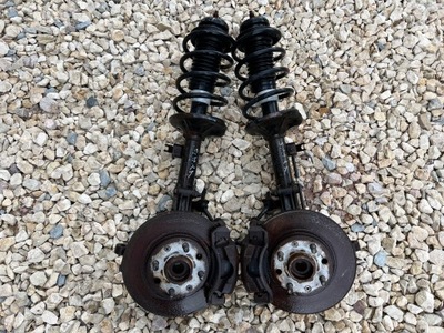 Chevrolet aveo kalos поворотный кулак амортизатор левый фото №1