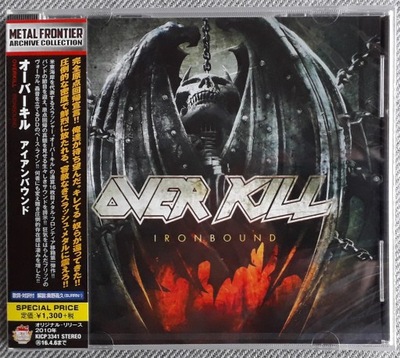 OverKill Ironbound CD Japan 2015