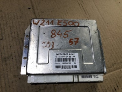 Модуль блок керування airmatic mercedes w211 2115453432 фото №1