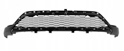 Dacia sandero stepway 21- бампер передній нижній накладка-спойлер решітка радіатора решітка фото №1