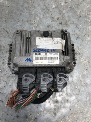 Бортовой компьютер двигателя 1.9 dci f9q870 renault scenic iii 237100055r фото №1