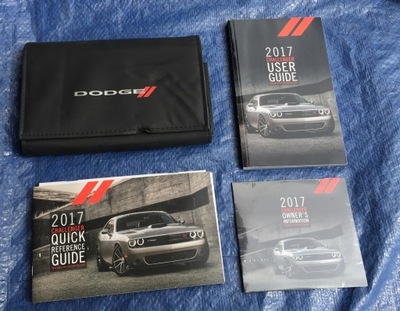 DODGE CHALLENGER 15 16 17 MANUAL BOOK NR 17  