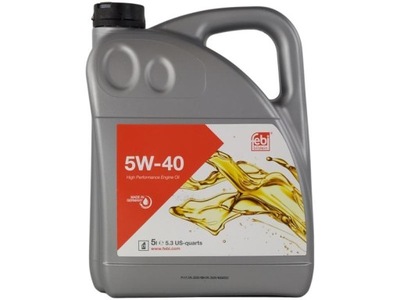FEBI SYNTHETIC OIL 5W40 A3/B4 API SN/CF 5L