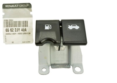 Ручка рычаг открывания капот заливной топлива renault koleos i 65622jy40a фото №1