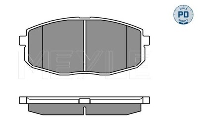 TRINKELĖS STABDŽIŲ PRIEK. HYUNDAI I30 IX35 07- 