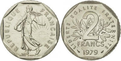 2 franki ( 1979 ) Francja - obiegowe