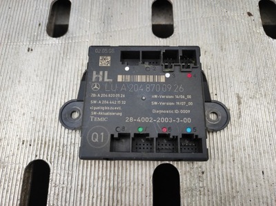 Mercedes w204 модуль двері a2048700926 фото №1