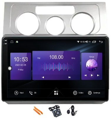 RADIO ANDROID NAVEGACIÓN VQ230 QLED CARPLAY LTE GPS VW TOURAN 1 I 03-10  